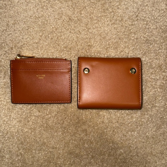 Celine triomphe compact wallet - Picture 2 of 8